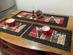 CUT LOOSE "Magic Stained Glass Set" Placemats & Runner Pattern