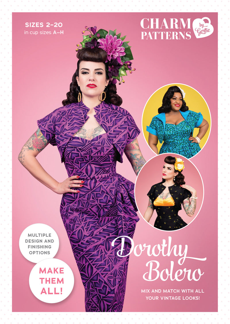 CHARM Dorothy Bolero Pattern