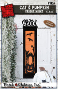 PATCH ABILITIES "Cat & Pumpkin Fright Night" Pattern