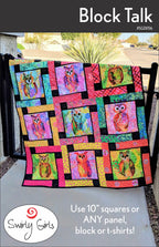 SWIRLY GIRLS "Block Talk" Quilt Pattern
