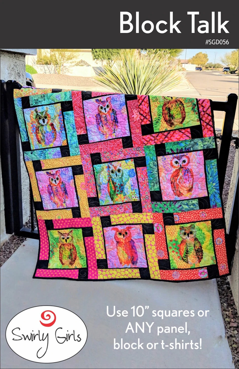 SWIRLY GIRLS "Block Talk" Quilt Pattern