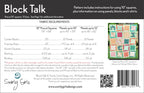 SWIRLY GIRLS "Block Talk" Quilt Pattern
