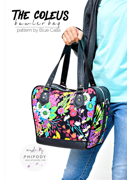 BLUE CALLA "The Coleus Bowler Bag" Pattern