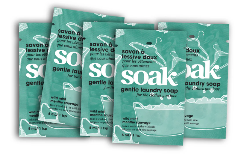 SOAK Minisoak Laundry Soap, 5ml