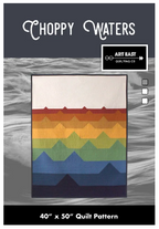 ART EAST QUILTING "Choppy Waters" Quilt Pattern