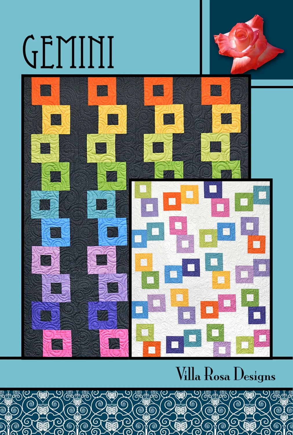 VILLA ROSA DESIGNS "Gemini" Quilt Pattern
