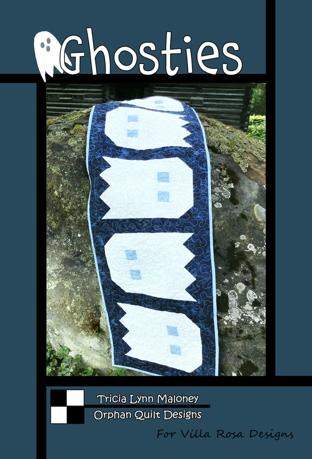 VILLA ROSA DESIGNS "Ghosties" Table Runner Pattern
