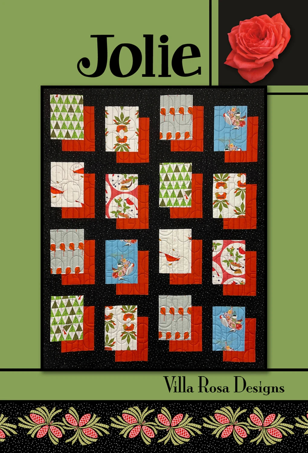 VILLA ROSA DESIGNS "Jolie" Quilt Pattern