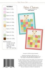 WENDY SHEPPARD "Baby Dreams Quilt" Pattern
