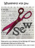 LAURA HEINE "Whatevers! #14 Sew" Collage Pattern