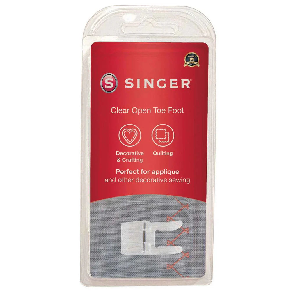 SINGER Clear Open Toe Foot