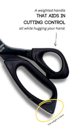 LDH Midnight Edition Ergonomic Fabric Shears, 9"