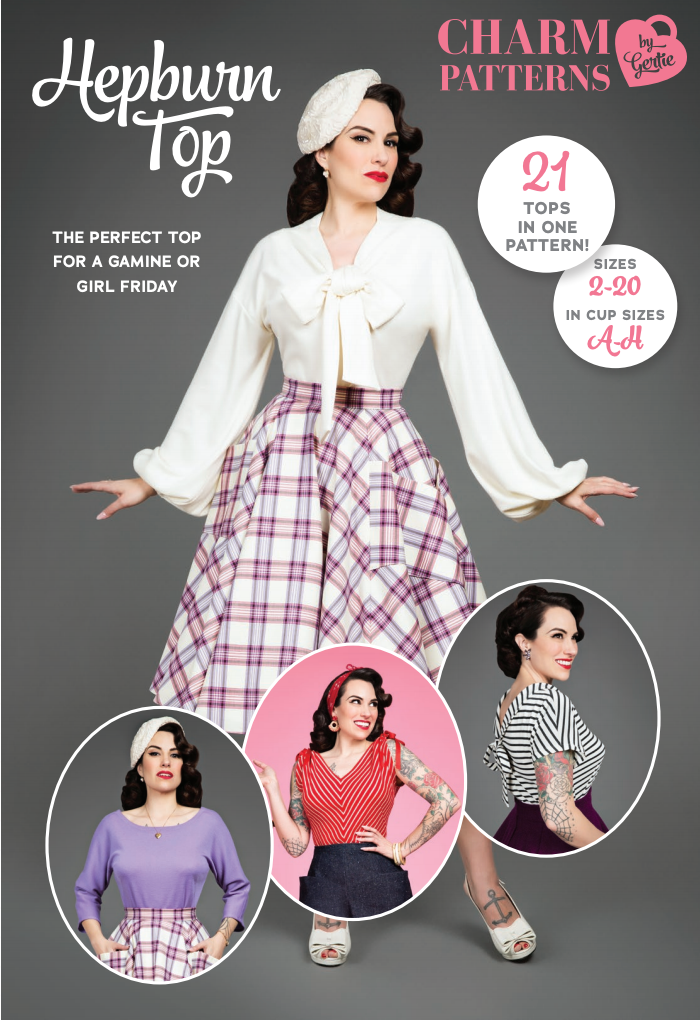 CHARM Hepburn Top Pattern