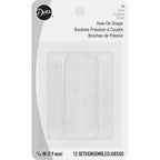 DRITZ Clear Sew-On Snaps, 5/16"