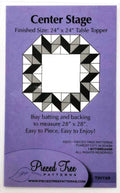 PIECED TREE "Center Stage" Table Topper Pattern