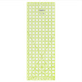 OMNIGRIP Neon Rectangle Ruler, 8-1/2" x 24"