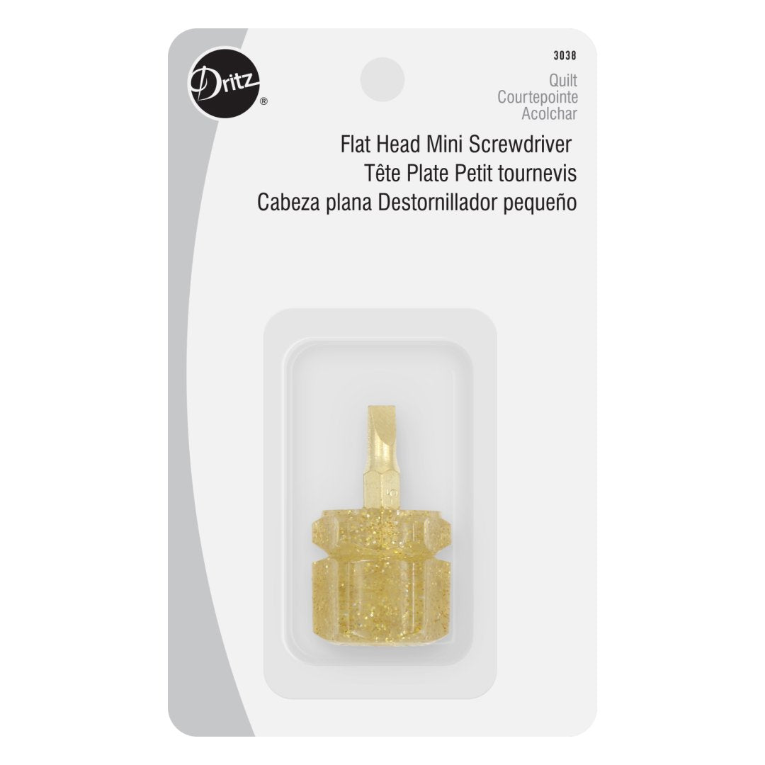 DRITZ Mini Flat Head Screwdriver