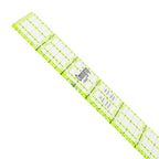 OMNIGRIP Neon Rectangle Ruler, 8-1/2" x 24"
