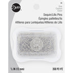 DRITZ Sequin/Lills Pins, 1/2"