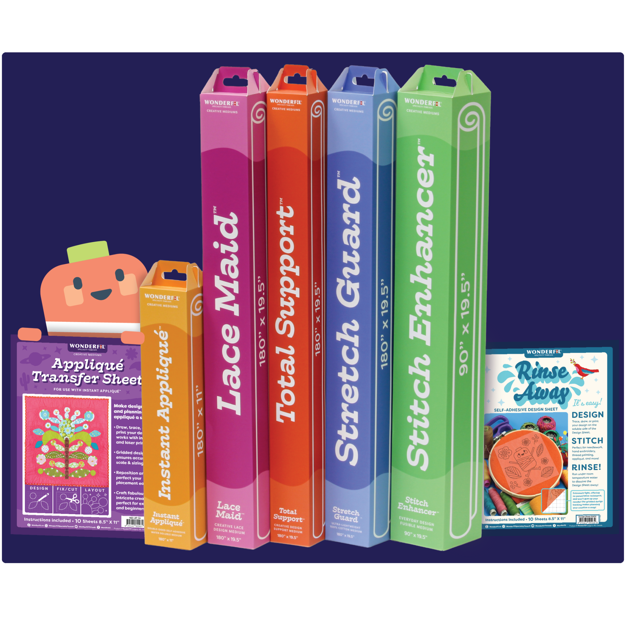 WONDERFIL Creative Mediums Sampler Pack